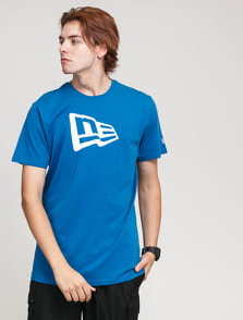 New Era Essential Flag Tee New Era modré L