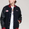 New Era Heritage Varsity Jacket New Era navy L