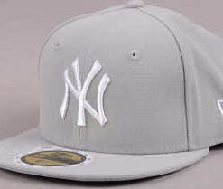 New Era Kids MLB League Basic NY C/O šedá 6 3/4 (54 cm)