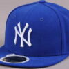 New Era Kids MLB League Basic NY C/O modrá 6 3/4 (54 cm)