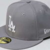 New Era MLB Basic LA C/O šedá / bílá 8 (63.5 cm)