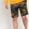 New Era MLB Logo Jersey Shorts NY camo zelené XL