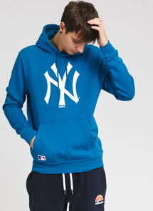 New Era MLB Seasonal Team Logo Hoody NY modrá L