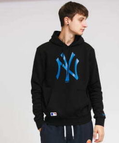 New Era MLB Seasonal Team Logo Hoody NY černá / modrá L