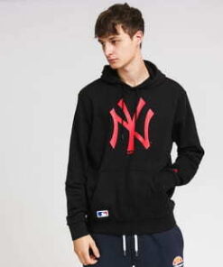 New Era MLB Seasonal Team Logo Hoody NY černá / červená M