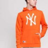 New Era MLB Seasonal Team Logo Hoody NY oranžová / bílá L