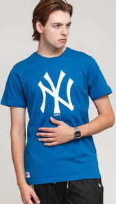 New Era MLB Seasonal Team Logo Tee NY modré L