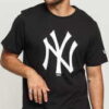 New Era MLB Team ogo Tee NY C/O černé