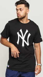 New Era MLB Team ogo Tee NY C/O černé