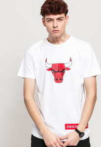 New Era NBA Block Wordmark Bulls bílé M