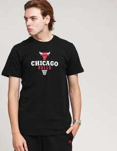 New Era NBA Bold Graphic Tee Chicago Bulls černé XL