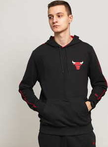 New Era NBA Pipng Hoody Bulls černá L