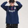 New Era NFL 1/4 Zip Windbreaker Patriots navy XL