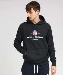 New Era NFL League Estabished PO Hoody melange černá XL