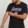 New Era Team Logo Tee LA Lakers C/O černé