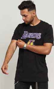 New Era Team Logo Tee LA Lakers C/O černé