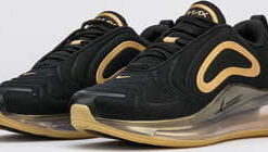 Nike Air Max 720 black / metallic gold EUR 43