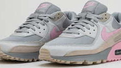 Nike Air Max 90 vast grey / pink - wolf grey