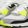 Nike Air Max 90 white / particle grey - volt - black EUR 47