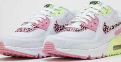 Nike Air Max 90 GS white / pink rise - pink rise EUR 37.5