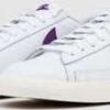 Nike Blazer Low Leather white / voltage purple - sail EUR 40