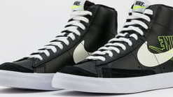 Nike Blazer Mid '77 black / sail - white - volt EUR 47