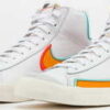 Nike Blazer Mid '77 Infinite white / kumquat - aurora green EUR 40