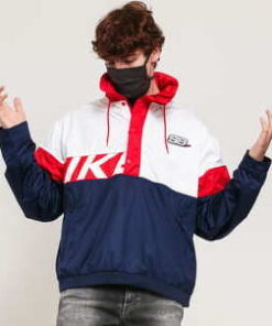 Nike M NK SB Anorak Jacket navy / bílá / červená L