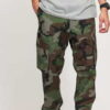 Nike M NK SB Flex Pant FTM Camo camo zelené 38