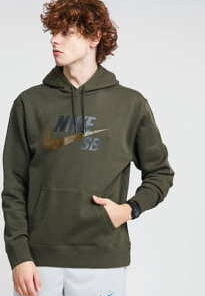 Nike M NK SB Icon Hoodie PO Essential olivová M