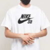 Nike M NK SB Tee Logo bílé XL