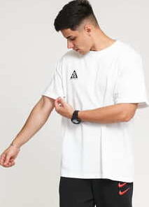 Nike M NRG ACG SS Tee Logo bílé S