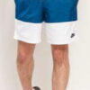 Nike M NSW CE Short Woven NVLTY červené / navy / bílé XL