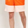 Nike M NSW CE Short Woven NVLTY navy / oranžové / světle růžové XL