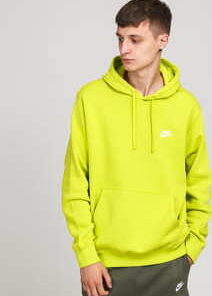 Nike M NSW Club Hoodie PO BB limetková XXL