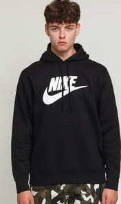 Nike M NSW Club Hoodie PO BB černá