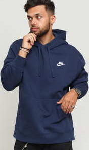 Nike M NSW Club Hoodie PO BB navy XL