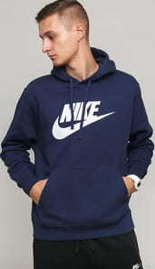 Nike M NSW Club Hoodie PO BB navy XL