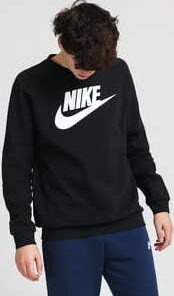 Nike M NSW Modern Crew Fleece HBR černá M