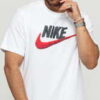 Nike M NSW Tee Brand Mark bílé M