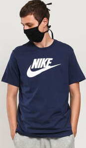 Nike M NSW Tee Icon Futura navy L