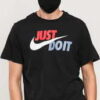 Nike  NSW Tee Just Do It Swoosh černé