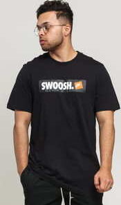 Nike M NSW Tee Swoosh Bmpr Stk černé XL