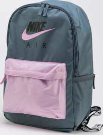 Nike NK Heritage Backpack - NK Air šedomodrý / růžový