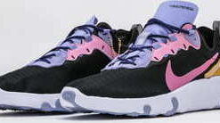 Nike Renew Element 55 Premium GS black / magic flamingo EUR 40