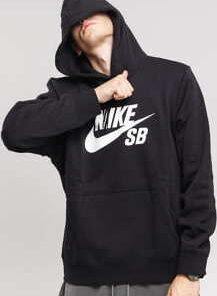 Nike SB Icon Hoodie PO ES černá XL