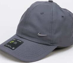 Nike U NSW H86 Metal Swoosh Cap tmavě šedá