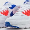 Nike W Air Max 90 white / racer blue - flash crimson EUR 41