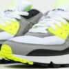 Nike W Air Max 90 white / particle grey - volt - black EUR 40.5