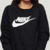 Nike W NSW Essential Crew Fleece HBR černá L